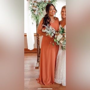 BIRDIE GREY DRESS SHADE TERRACOTTA